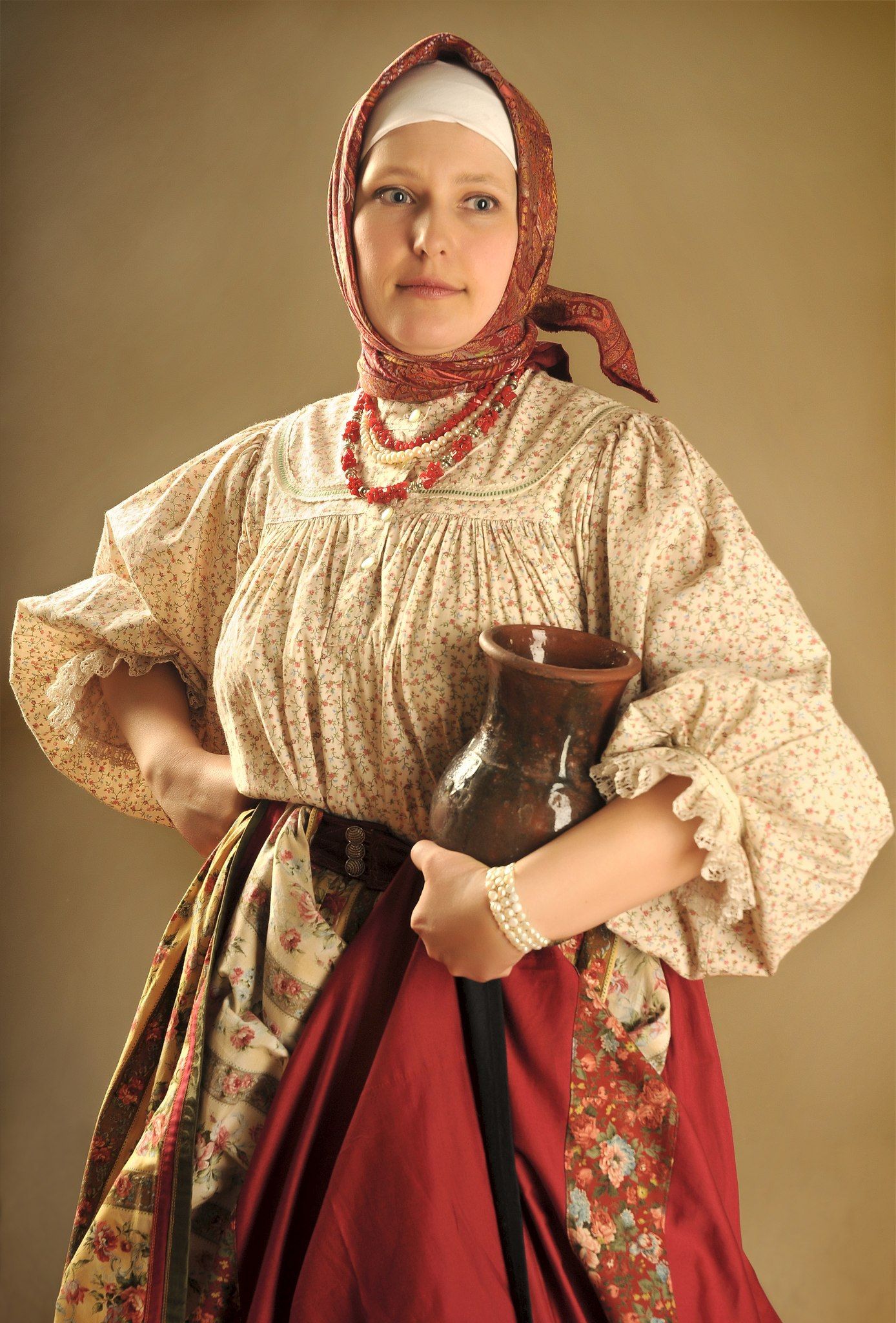 Girls in Slavic costumes in Perth