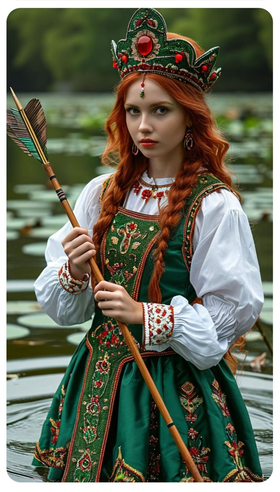 Nude girl Girls in Slavic costumes in Perth